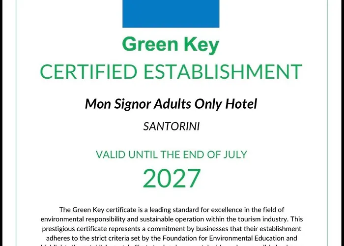 Mon Signor Adults Only Hotel - Kamari Santorini